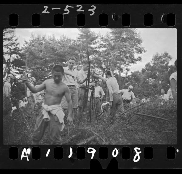日独学生の勤労交驩