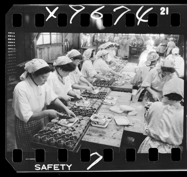 魚の罐詰工場.宮古市