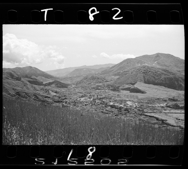 Sengokubara, a part of Hakone volcano's caldera as viewed from Mt. Kintoki