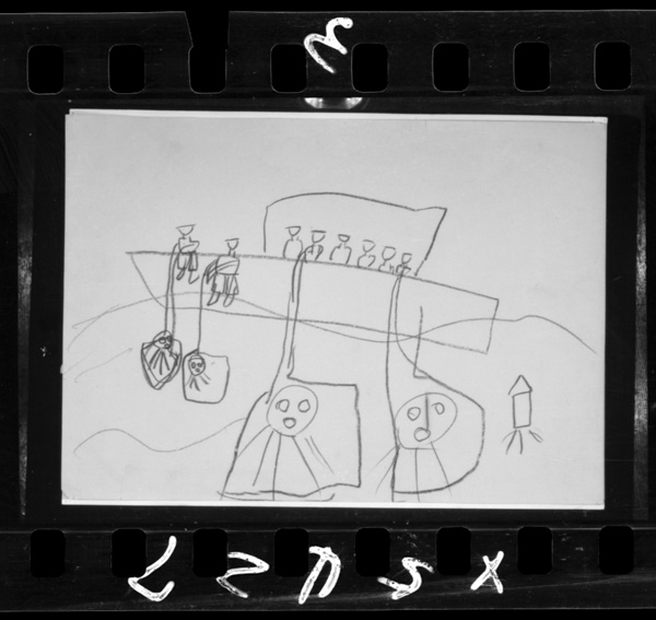 3 は同じくタコ捕りの絵