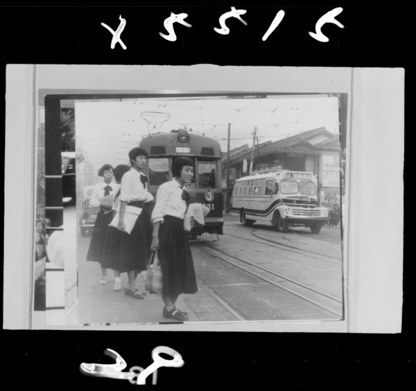 Nihonsaikonodenshasen,kitanosen(kyouki)notame3honnorēruganarandeiru.kyoutoshijounishinotouin