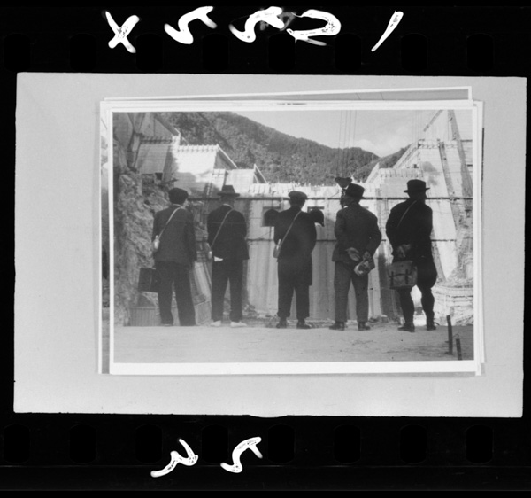 佐久間ダムは堤体コンクリート打ちの60%まで終了